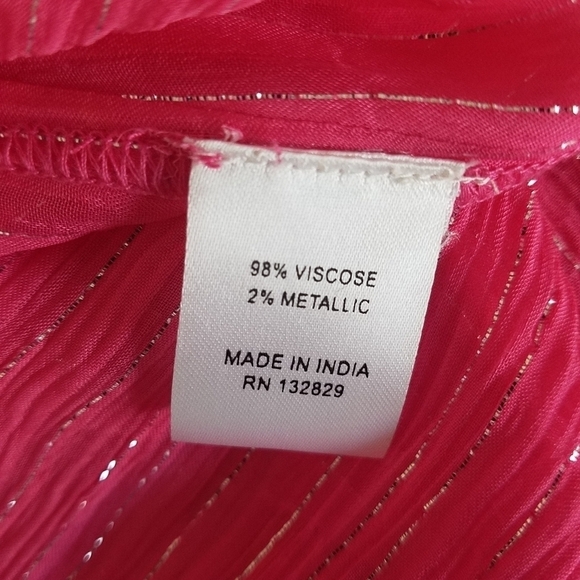 𝅺Tularosa Camellia Dress in Raspberry Sorbet Barbiecore Size XXS - Picture 13 of 14